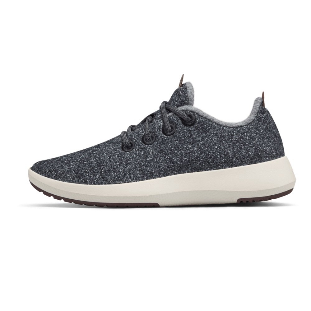 Allbirds Men\'s Wool Runner Mizzles - Sneakers Dark Grey - TUM461320